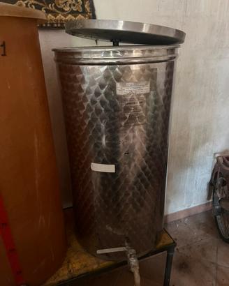Botte acciaio inox 18/10 completa