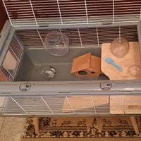 Gabbia Neo Nigha grigia