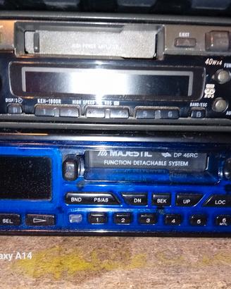autoradio vintage anni 90