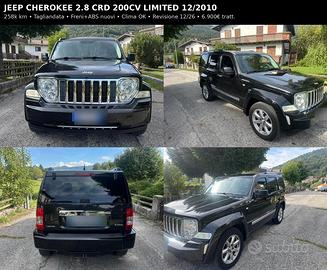 Jeep Cherokee 2.8 CRD 200cv Limited Auto 4x4 2010