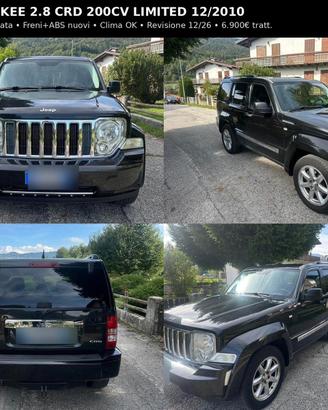 Jeep Cherokee 2.8 CRD 200cv Limited Auto 4x4 2010