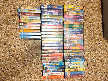 Disney lotto vhs videocassette