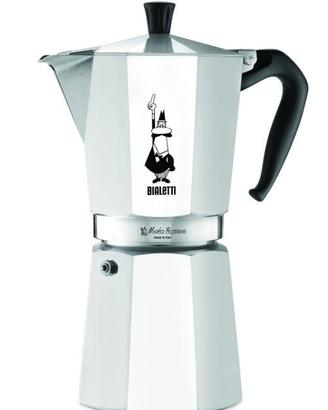 Bialetti Caffettiera Moka Express 12 Tazze, Manic