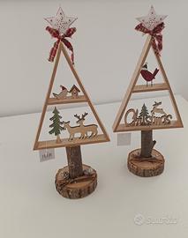 ALBERI NATALE IN LEGNO