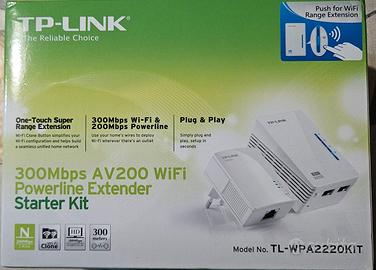 TP-LINK Powerline WiFi Extender AV200 – 300 Mbps
