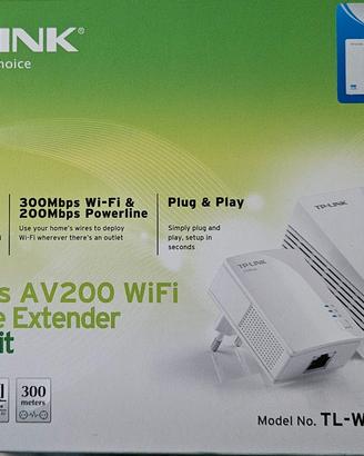 TP-LINK Powerline WiFi Extender AV200 – 300 Mbps