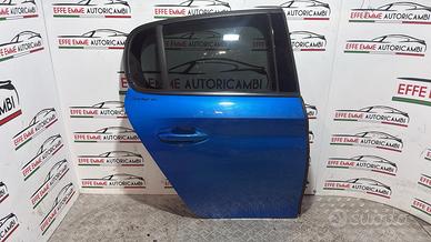 PORTA POSTERIORE DX DESTRA PEUGEOT 208 2022 BLU