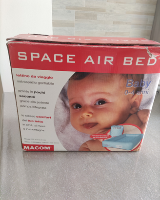 Lettino gonfiabile per bambini