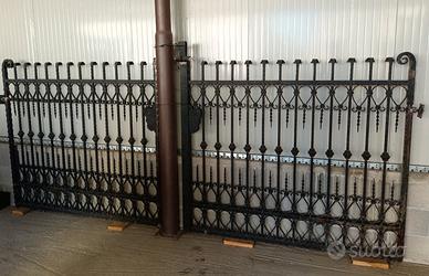 Cancello in ferro battuto 