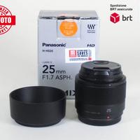 Panasonic Lumix G 25 F1.7 ASPH (Panasonic)