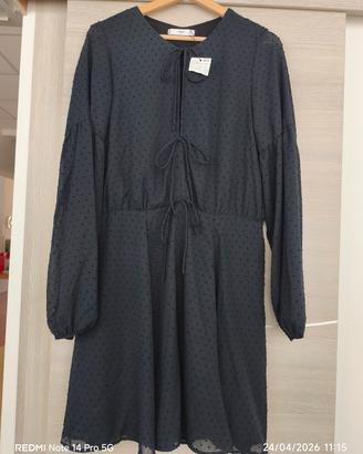 Vestito Nero m.l.Tg.L e Casacca m.l.Tg. 42 NUOVE