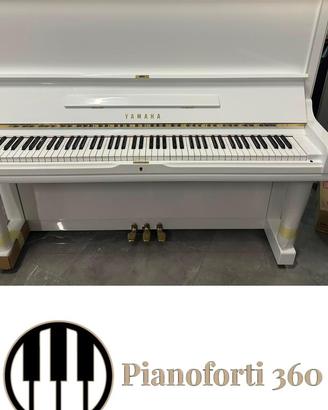 pianoforte verticale Yamaha U3 bianco