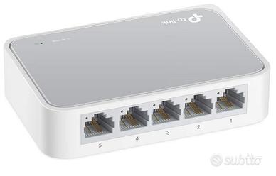 TP-Link TL-SF1005D Switch Desktop, 5 Porte RJJ45