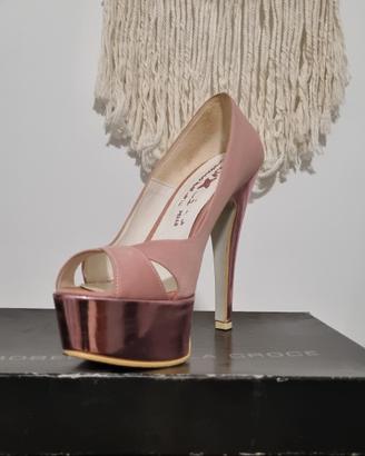 Scarpe con plateau 37