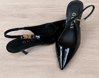 GUESS - Décolleté Slingback Nere