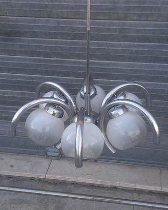 lampadario da soffitto  design  anni 70