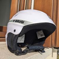 Casco sci snowboard Brugi XS 51-52 cm bianco