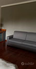 Divano Letto Grigio Perla