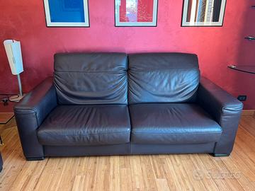 Divano letto in pelle Divani&Divani