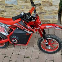 Moto elettrica Ztech racing 8/10 anni.