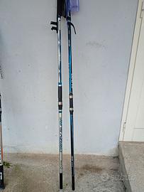 Canne da serf casting telescopica