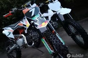 NUOVE Pit bike 125 REPLICA Redbull RUOTE 17/14