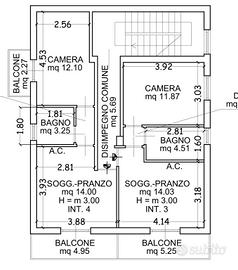 Appartamento di 48 m² con 2 locali a Roma