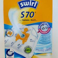 Swirl S 70 4 Sacchetti 1 filtro aspirapolvere