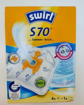 Swirl S 70 4 Sacchetti 1 filtro aspirapolvere