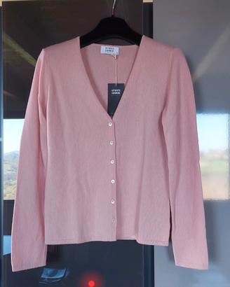 Cardigan cashmere Rosa tg M