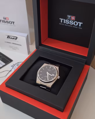 orologio Tissot Powermatic 80 PRX originale nero
