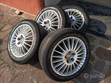 4 cerchi + gomme Michelin pilot alpine 17 225/50