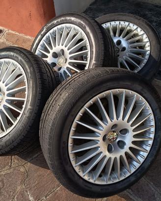 4 cerchi + gomme Michelin pilot alpine 17 225/50
