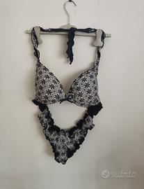 Bikini con ruches Golden point