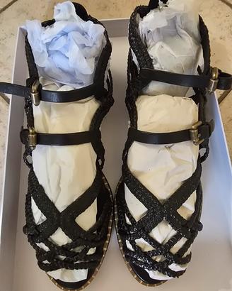 Sandali donna pelle nera SeeByChloe' taglia 40