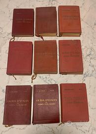 Lotto 9 libretti Guida D’Italia - Touring Club