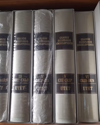 Grande Dizionario  Enciclopedico (GDE) UTET +++