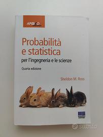 Probabilità e statistica (Ross) - Pari al nuovo