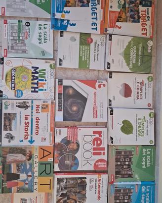 libri scolastici scuola media vari