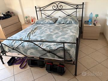 Letto ferro battuto