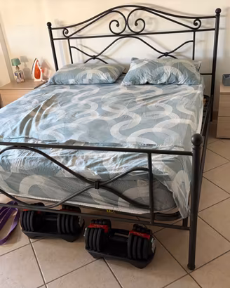Letto ferro battuto