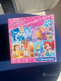 Puzzle Disney Princess Clementoni - 104 pezzi