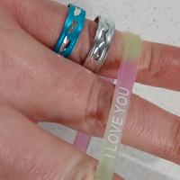 Set 2 anelli e 1 bracciale