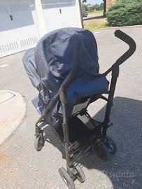 Passeggino hurra' jeans blu