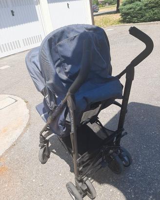 Passeggino hurra' jeans blu
