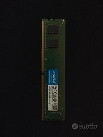 RAM 8GB DDR4 non testata