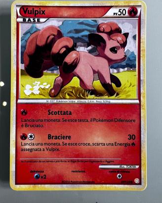🔥 VULPIX 87/123 – POKÉMON HEARTGOLD & SOULSILVER