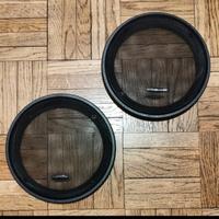 coppia di griglie per casse auto