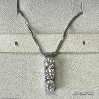 COLLANA TRILOGY ORO 18kt. CON DIAMANTI NATURALI