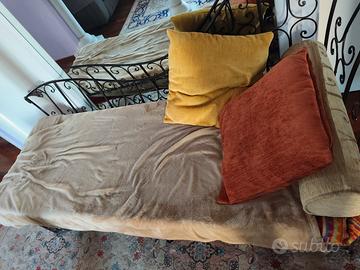 panca in ferro battuto